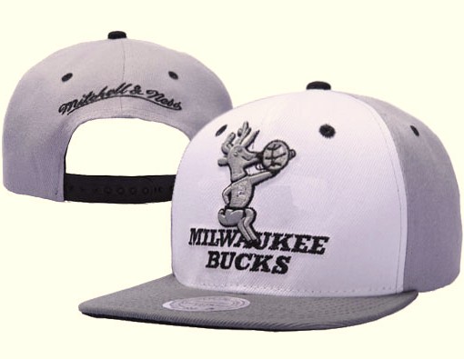 NBA Milwaukee Bucks M&N Snapback Hat id03